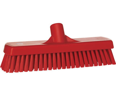Vikan Harde Vloerschrobber Rood 305mm