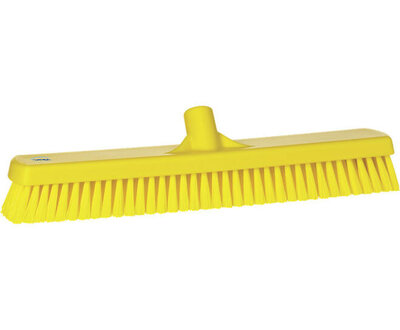 Vikan Harde Brede Vloerschrobber Geel  470mm