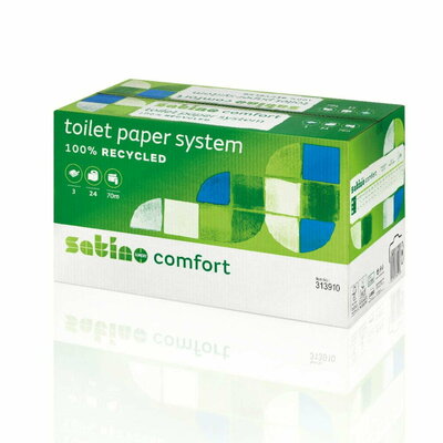 Satino systeemrol doprol 3 lgs. 70m. ds. 24 rol