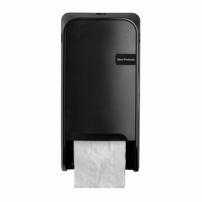 Elive line 3 doproldispenser kunststof zwart