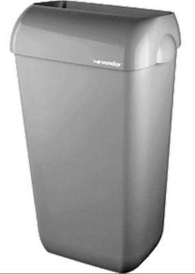 Vendor Afvalbak Kunststof Hoog 43 Ltr Metal