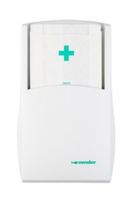 Vendor Dameshygiëne Verbandzakdispenser Vision Wit 