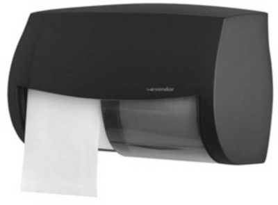 Vendor Toiletroldispenser Horizontaal Black