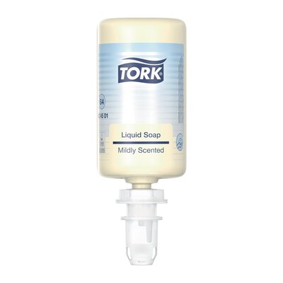 Tork Milde Vloeibare Zeep Frisse Geur Premium S4 1ltr/flacon 6st/doos