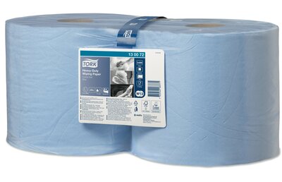 Tork Advanced Wiper Perf. 430 500 vel 2-Laags blauw, W1/W2, 2rol/pak