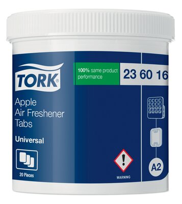 Tork Luchtverfrisser Schijfjes met Appelgeur A2 4x20st, 80st/doos
