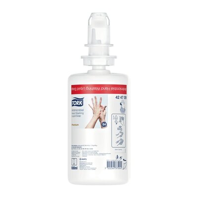 Tork Antimicobiële Vloeibare Zeep S4 1ltr/flacon, 6st/doos