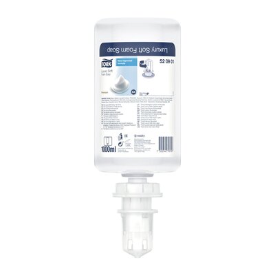 Tork Luxury Foam Zeep Soft S4 1ltr/flacon, 6st/doos