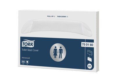 Tork Advanced Toiletbril Cover, V1, 20x250st, 5.000st/doos