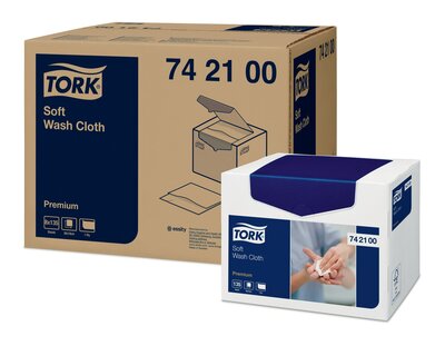 Tork Wasdoek Zacht, 8x135st, 1.080st/doos